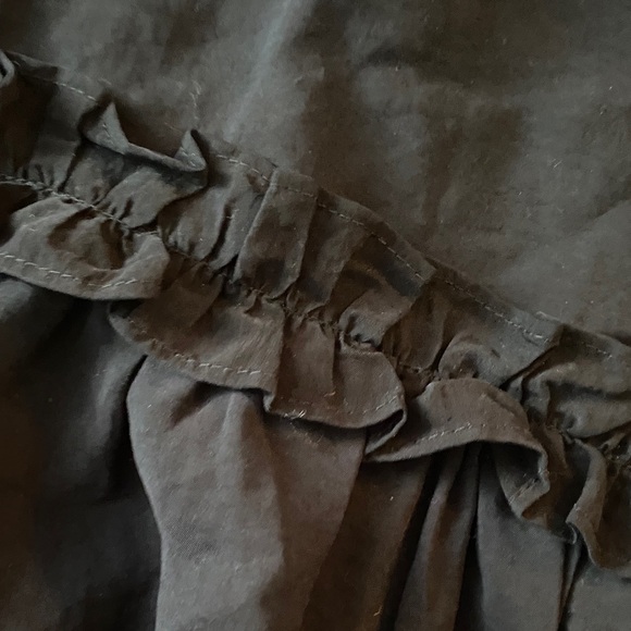 Zara Navy Ruffle Mini Dress - Picture 3 of 5